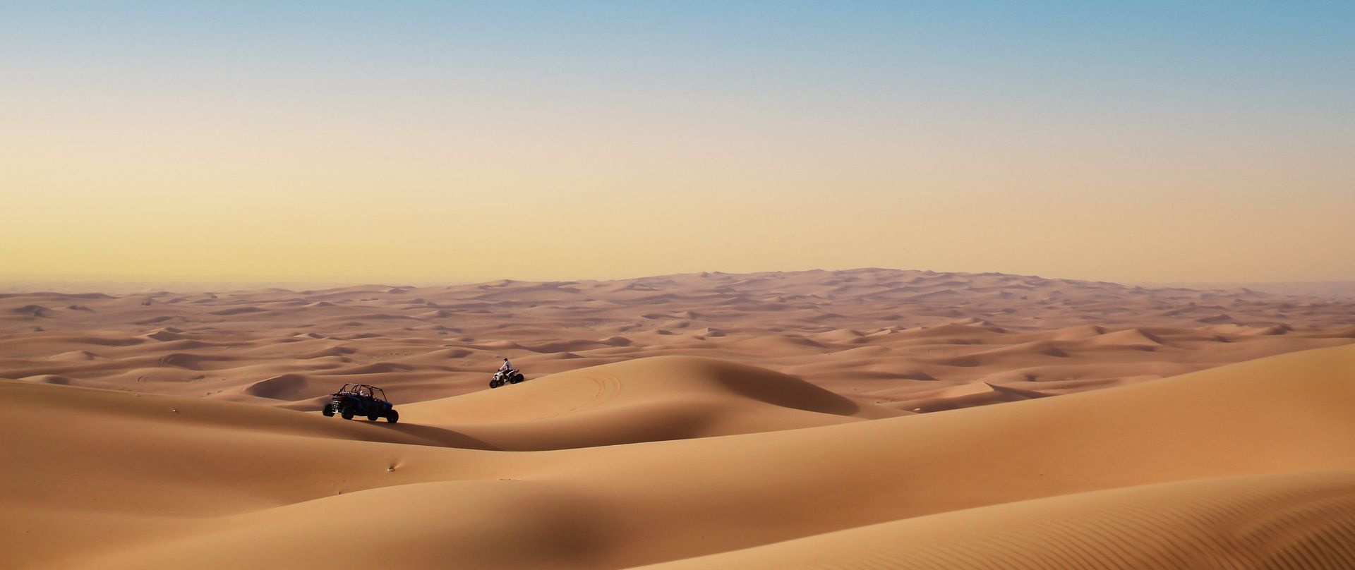buggy in the desert